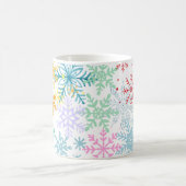 Schneeflocken Kaffeetasse (Mittel)