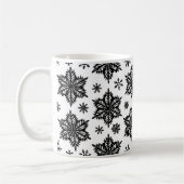 Schneeflocken Kaffeetasse (Links)