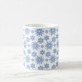 Schneeflocken Kaffeetasse (Mittel)
