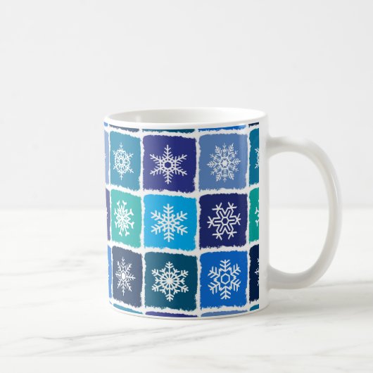 Schneeflocken Kaffeetasse (Rechts)