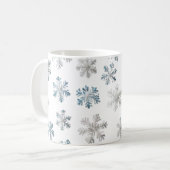 SCHNEEFLOCKEN KAFFEETASSE (Vorderseite Links)