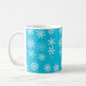 Schneeflocken Kaffeetasse (Links)