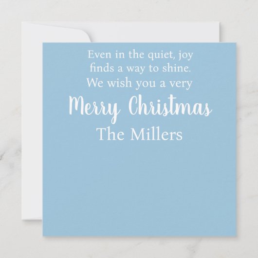 Schneeflocken & Kindheit (Rückseite)