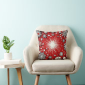 Schneeflocken Kissen (Stuhl )