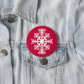 Schneeflocken-Knopf Button (Beispiel)
