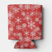 Schneeflocken können kühlen dosenkühler (Rückseite)