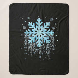 Schneeflocken Kostüm Winter Weihnachten passend fü Sherpadecke