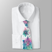 Schneeflocken Krawatte (Gebunden)