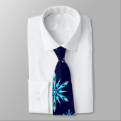 Schneeflocken Krawatte (Gebunden)