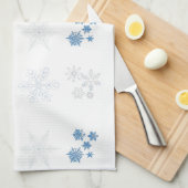 Schneeflocken Küchentuch (Viertel Falte)