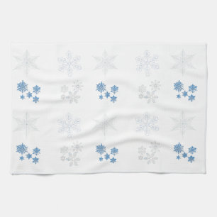 Schneeflocken Küchentuch