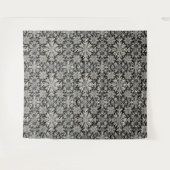Schneeflocken Kunst Wandteppich (Vorderseite (Horizontal))