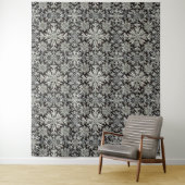 Schneeflocken Kunst Wandteppich (Beispiel)
