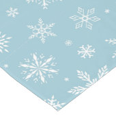 Schneeflocken Kurzer Tischläufer (Ecke)