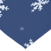 Schneeflocken Kurzer Tischläufer (Ecke)