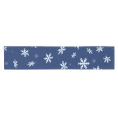 Schneeflocken Kurzer Tischläufer (Horizontal)