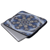 Schneeflocken...... Laptopschutzhülle (Vorne Knopf)