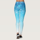 Schneeflocken Leggings (Rückseite)
