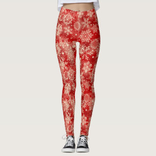 Schneeflocken Leggings