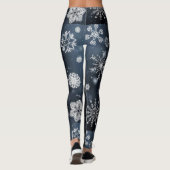Schneeflocken Leggings (Rückseite)