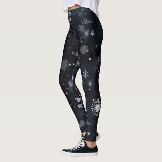 Schneeflocken Leggings (Links)