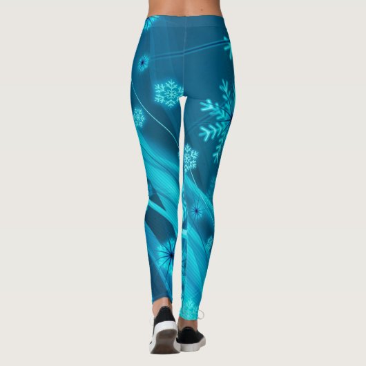 Schneeflocken Leggings (Rückseite)