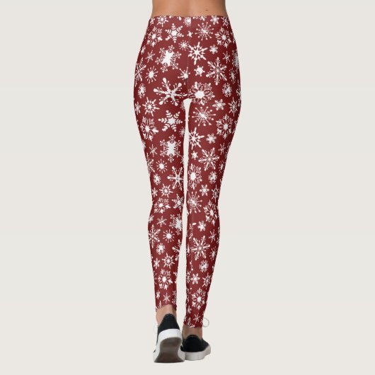 Schneeflocken Leggings (Rückseite)