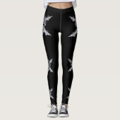 Schneeflocken Leggings (Vorderseite)