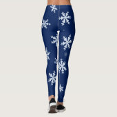 Schneeflocken Leggings (Rückseite)