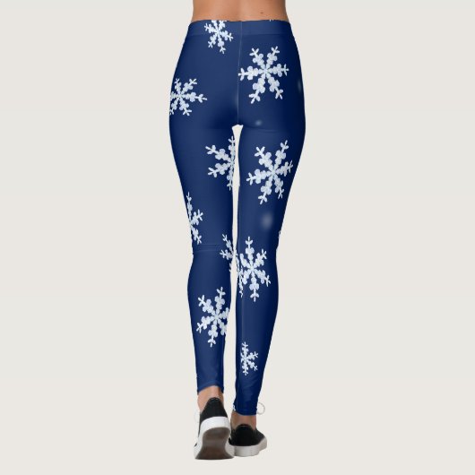 Schneeflocken Leggings (Rückseite)