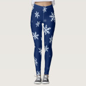 Schneeflocken Leggings (Vorderseite)