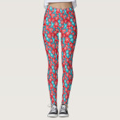 Schneeflocken Leggings (Vorderseite)