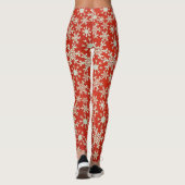 Schneeflocken Leggings (Rückseite)