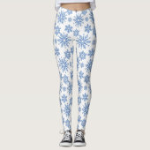 Schneeflocken Leggings (Vorderseite)
