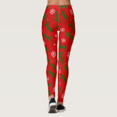 Schneeflocken Leggings (Rückseite)