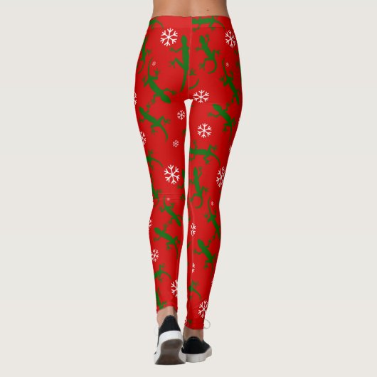 Schneeflocken Leggings (Rückseite)