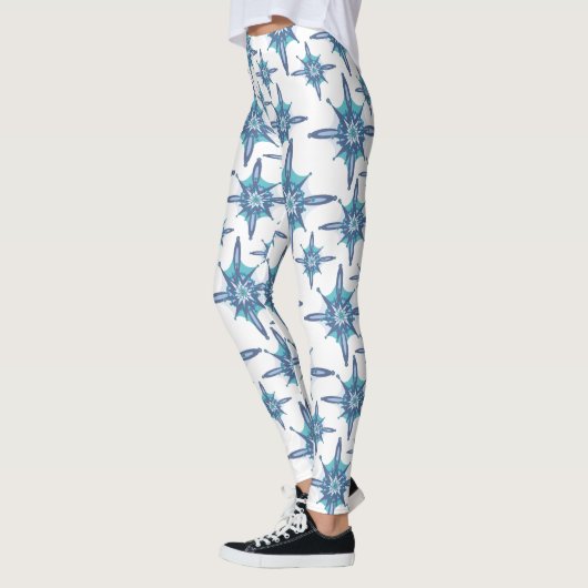 Schneeflocken Leggings (Links)