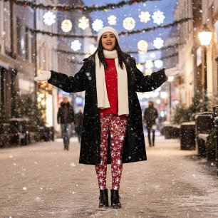 Schneeflocken Leggings