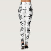 Schneeflocken Leggings (Rückseite)