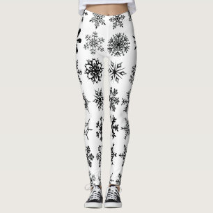 Schneeflocken Leggings