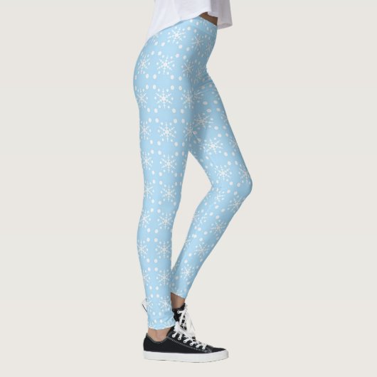 Schneeflocken Leggings (Rechts)