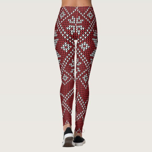 Schneeflocken Leggings (Rückseite)