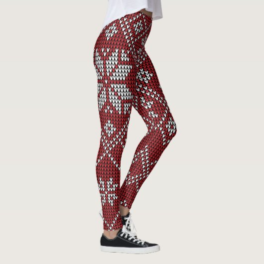 Schneeflocken Leggings (Rechts)