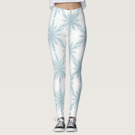 Schneeflocken-Leggings - Feiertag Leggings