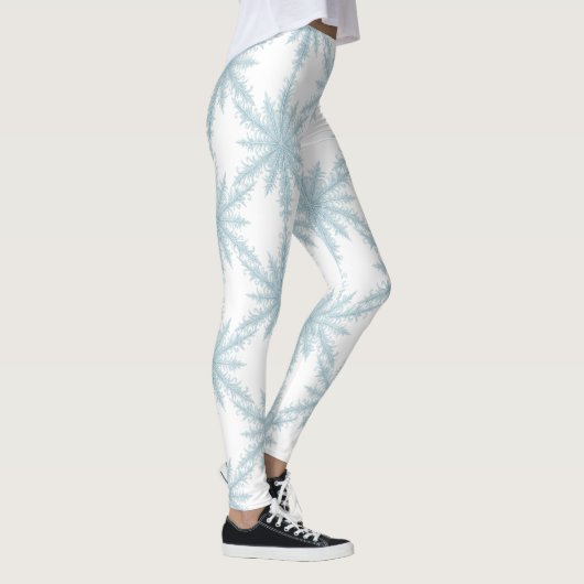 Schneeflocken-Leggings - Feiertag Leggings (Rechts)