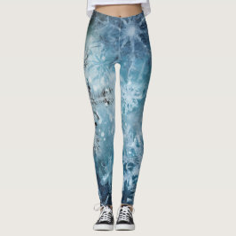 Schneeflocken Leggings - Hübsch