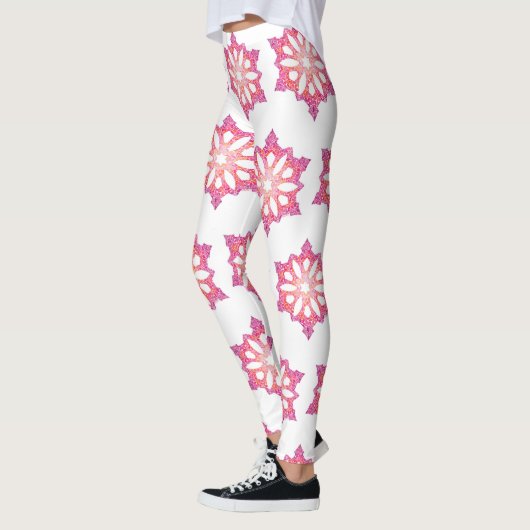 Schneeflocken-Leggings Leggings (Links)