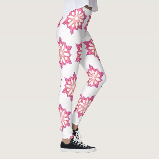 Schneeflocken-Leggings Leggings (Rechts)