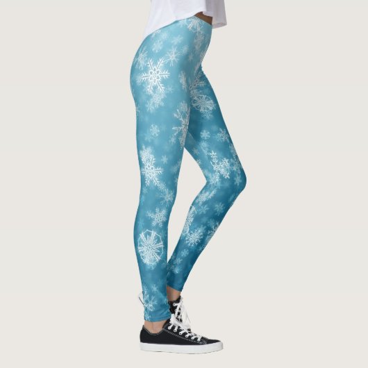 Schneeflocken-Leggings Leggings (Rechts)