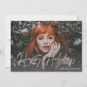 Schneeflocken Leicht & Foto (s) Urlaub (Vorderseite)